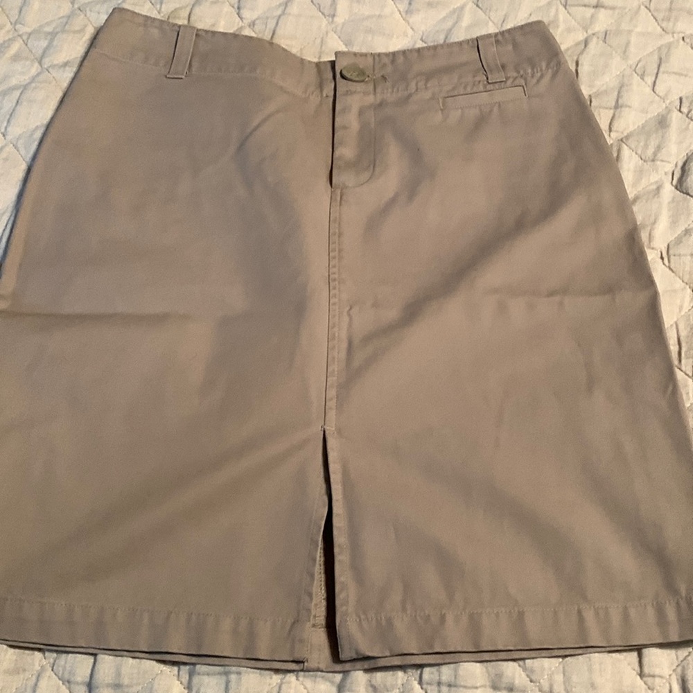 Banana Republic 100% cotton chino shirt, khaki, size 0